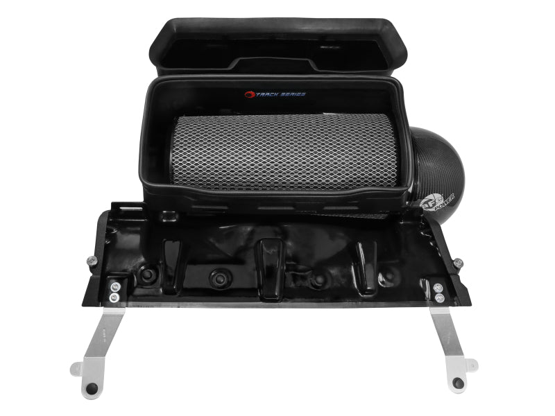 aFe 21-23 RAM 1500 TRX Track Series Carbon Fiber Cold Air Intake System w/ Pro 5R Filter 57-10022K 57-10022K Photo - Unmounted