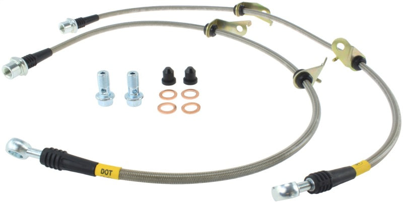 StopTech 11-17 Lexus CT200h Stainless Steel Front Brake Lines 950.44029 950.44029 Photo - Primary