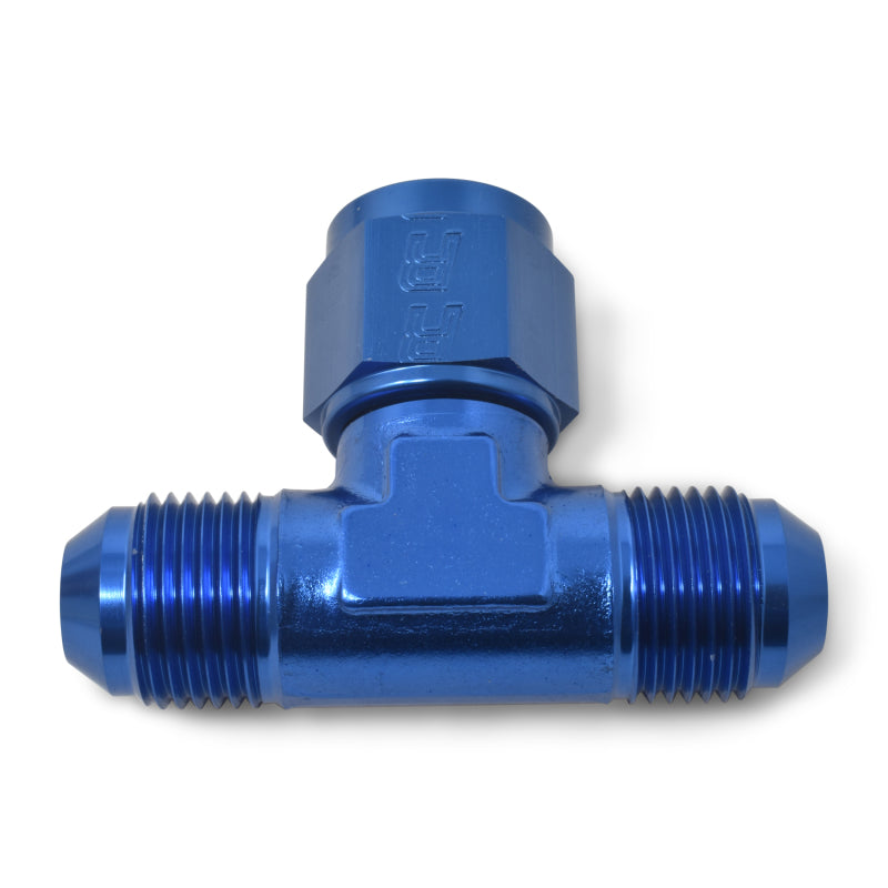 Russell -6 AN AN Tee - Female AN On Side (Blue Finish) 614306 Photo - out of package