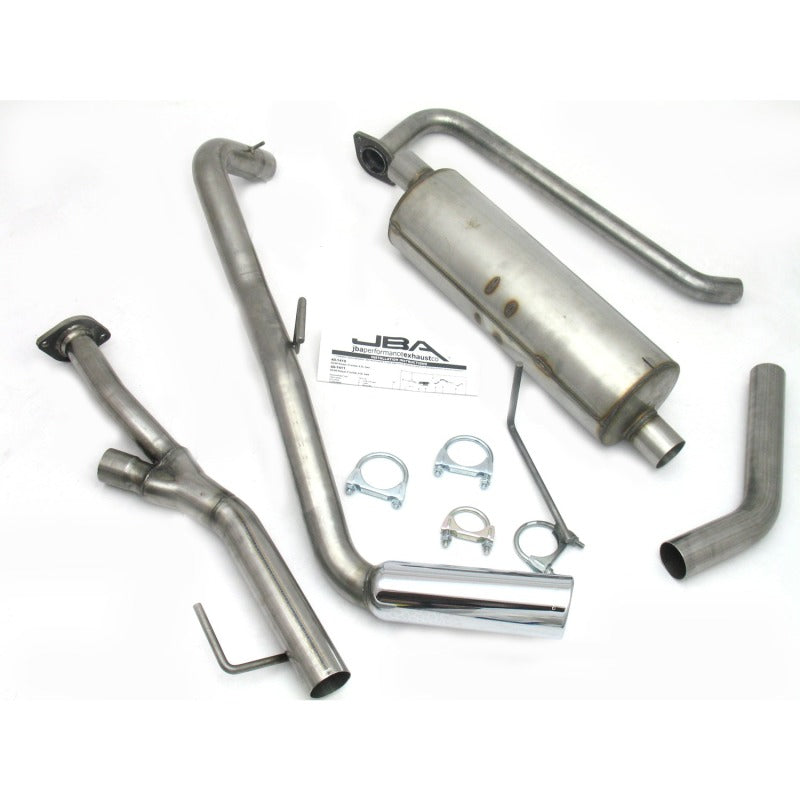 JBA 04-19 Nissan Frontier 4.0L 409SS Pass Side Single Exit Cat-Back Exhaust 40-1411 40-1411 Photo - Primary