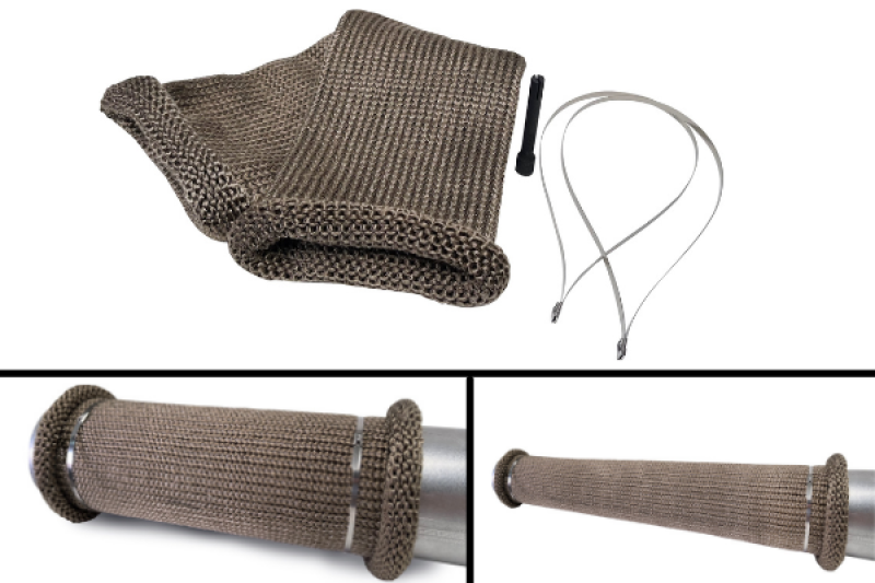 DEI Titanium 4in Knit Exhaust Sleeve - 24in 10040 10040 User 1