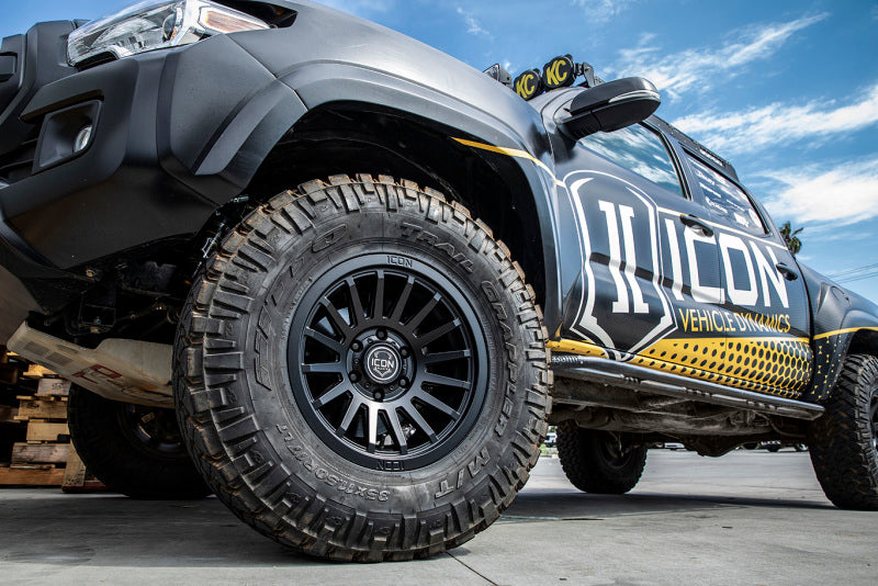 ICON Recon SLX 17x8.5 5x5.5 BP 0mm Offset 4.75in BS 77.9mm Bore Satin Black Wheel 3617858547SB 3617858547SB Photo - lifestyle view