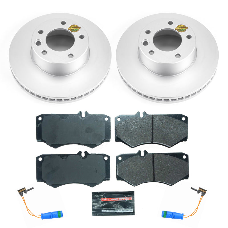 Power Stop 09-18 Mercedes-Benz G550 Front Euro-Stop Brake Kit ESK8422 ESK8422 Photo - Primary