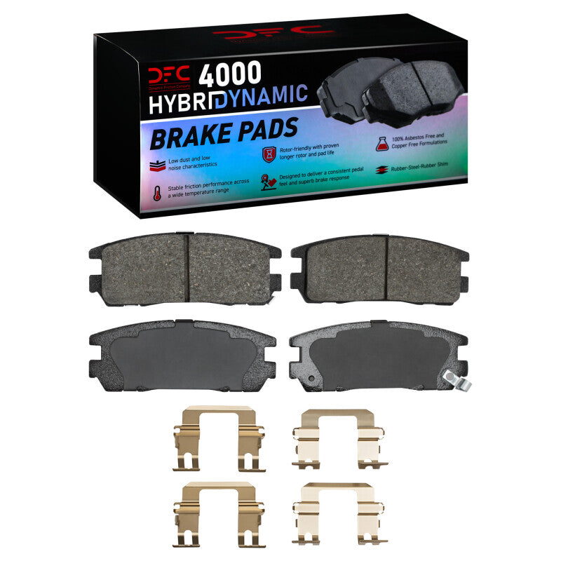 DFC DFC 4000 HybriDynamic Brake Pads Brakes, Rotors & Pads Brake Pads - OE main image