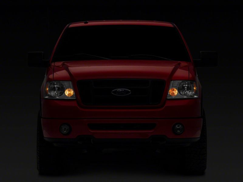 Raxiom 04-08 Ford F-150 Axial Series OEM Style Replacement Headlights- Chrome Housing (Clear Lens) T551341 T551341 Photo - Close Up