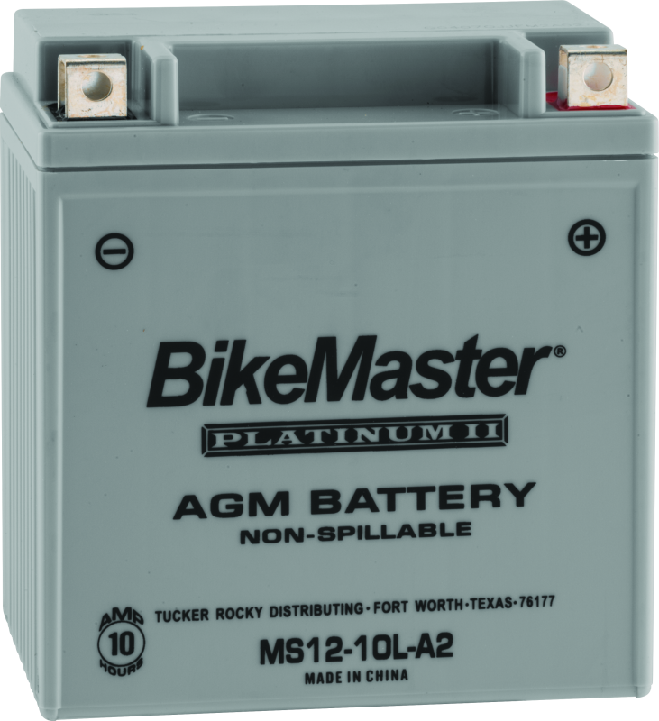 BikeMaster AGM Battery - MS12-10L-A2 780700 780700 Photo - Primary