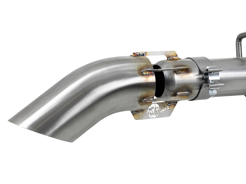 aFe MACH Force-XP 3in 409 SS Cat-Back Exhaust w/Polish Tip 16-18 GM Colorado/Canyon I4-2.8L (td) LWN 49-44100-P 49-44100-P Photo - Unmounted