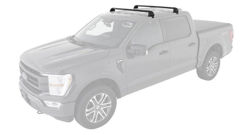 Rhino-Rack 04-08 Ford F150 Supercrew Vortex ROC25 Flush 2 Bar Roof Rack - Black RV0648B RV0648B Photo - Primary