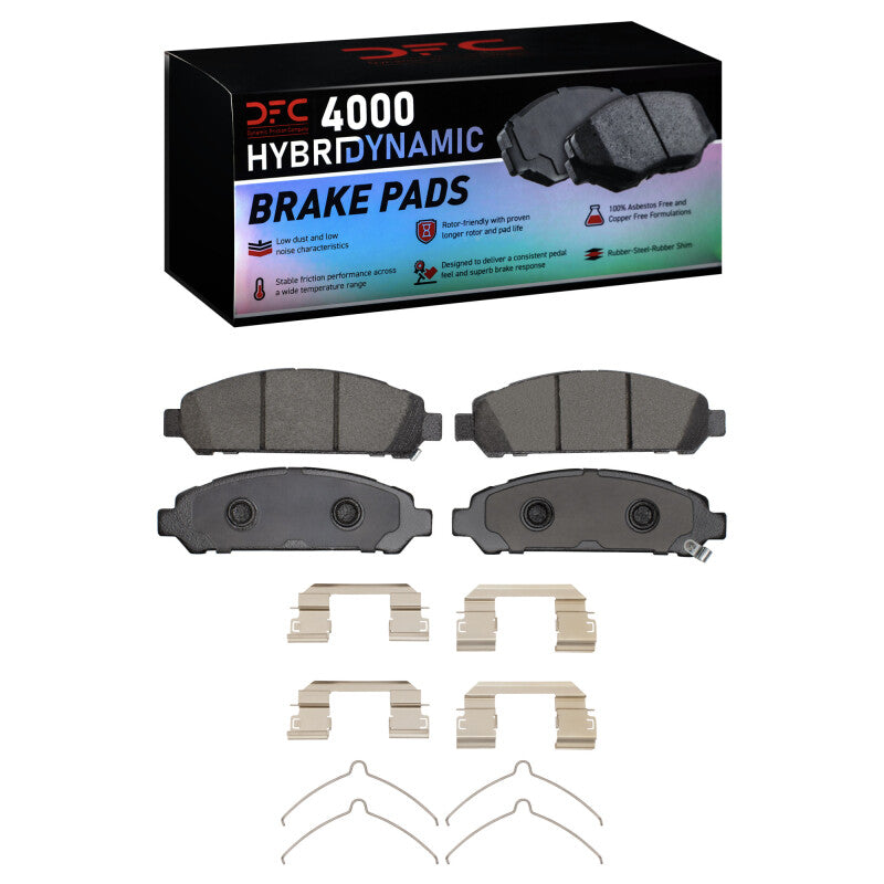 DFC DFC 4000 HybriDynamic Brake Pads Brakes, Rotors & Pads Brake Pads - OE main image