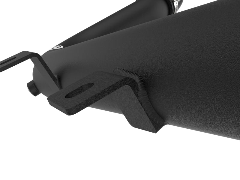 aFe BladeRunner 2-1/4 IN Aluminum Hot Charge Pipe Black 17-20 Hyundai Elantra GT L4-1.6L (t) 46-20638-B 46-20638-B Photo - Close Up