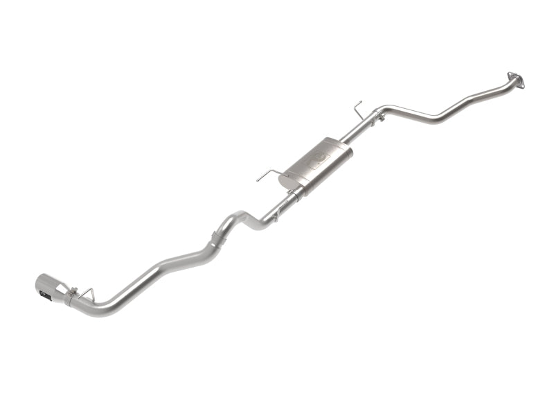 aFe 2024 Toyota Tacoma L4 2.4L Apollo Series 2.5-3in 409 SS Steel Cat-Back Exhaust w/Polished Tips 49-46071-P 49-46071-P Photo - Primary