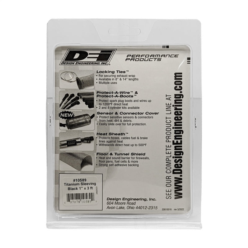 DEI Protect-A-Sleeve 1in I.D. x 36in - Black Titanium 10589 10589 Photo - Unmounted