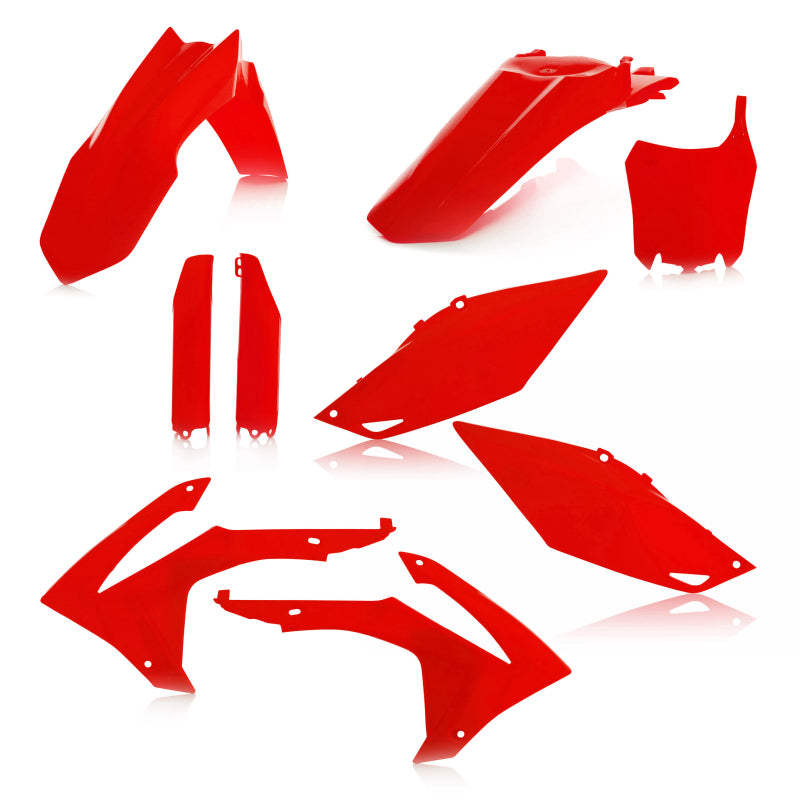 Acerbis 14-17 Honda CRF250R/13-16 CRF450R (Does Not Include Air Box Cover) Full Plastic Kit - Red 2314410227 2314410227 Photo - Primary
