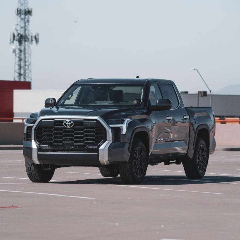 Rigid Industries 2022+ Toyota Tundra A-Pillar Lighting Kit (Fits 360-Series, D-SS Series) 46808 46808 Photo - Mounted