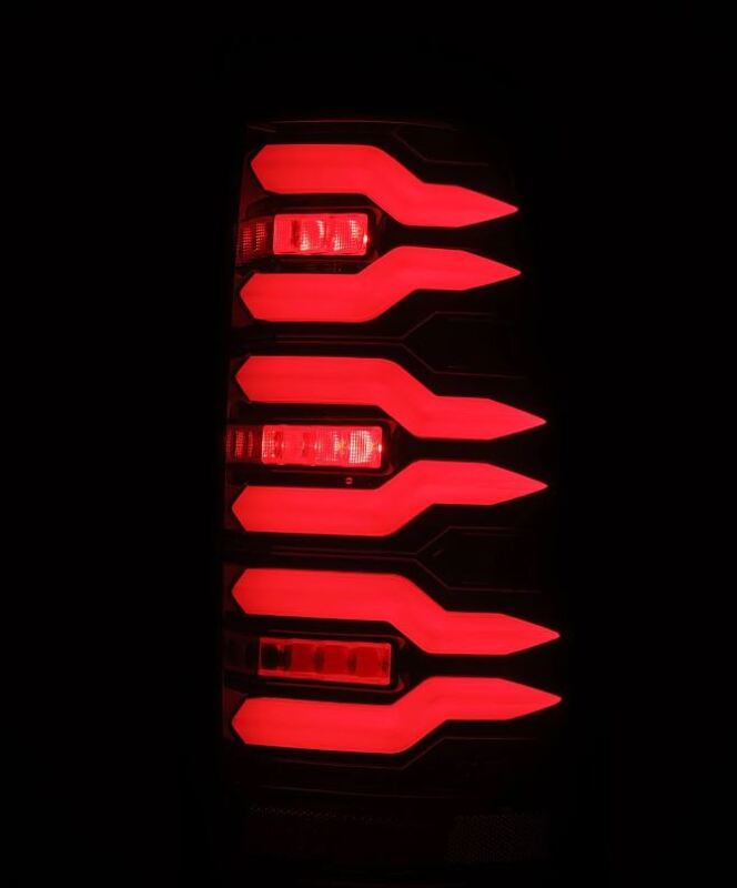 AlphaRex 99-06 Chevrolet Silverado/99-06 GMC Sierra LUXX-Series LED Tail Lights - Black/Red 620007 620007 User 4