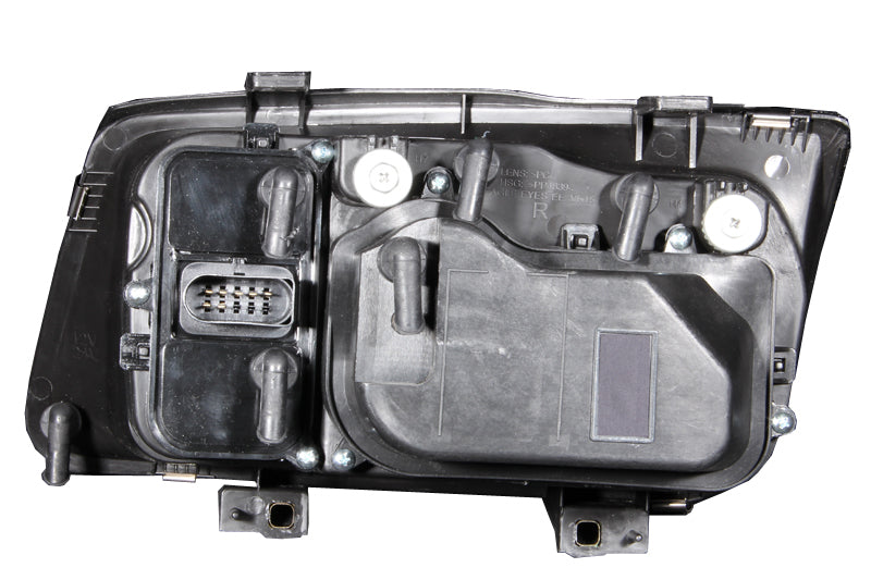 Anzo USA Voklswagen Jetta MK4 Projector Headlights W/ Halo Black 121369 Photo - Unmounted