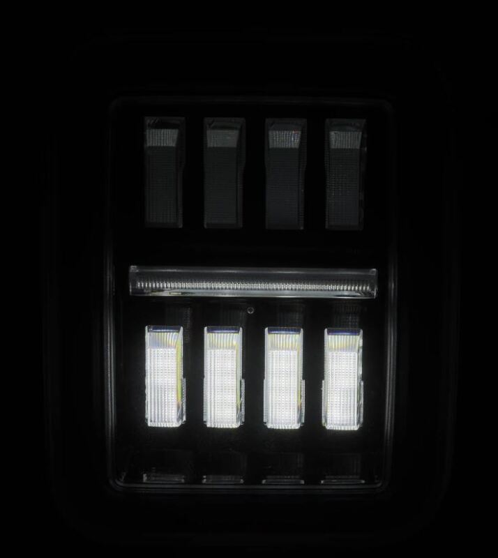 AlphaRex 19-24 Jeep Gladiator JT Nova-Series Prismatic LED Tail Lights - Black-Red 602070 602070 User 6