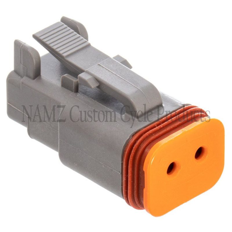 NAMZ 2 Wire Deutsch Plug - Gray DP-2G DP-2G Photo - Primary
