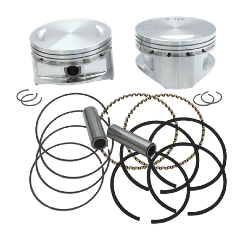 S&S Cycle 84-99 BT 4in x 4-1/2in Piston Set - .030in 92-1413 92-1413 User 1