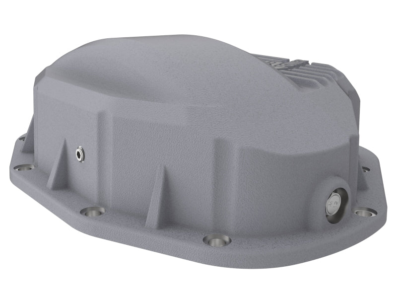 aFe Street Series Rear Differential Cover Raw w/ Machined Fins - Dodge Die 46-70030 Photo - Unmounted