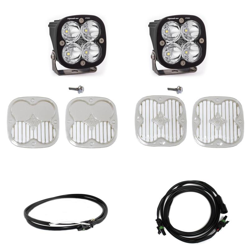 Baja Designs 2021+ Ford Bronco A Piller Light Kit Squadron Pro Spot w/Upfitter 447754UP 447754UP User 1