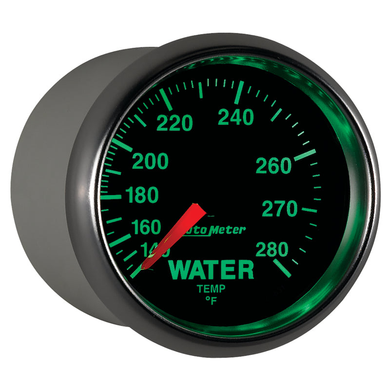 AutoMeter Gauge Water Temp 2-1/16in. 140-280 Deg. F Mechanical Gs 3831 3831 User 6