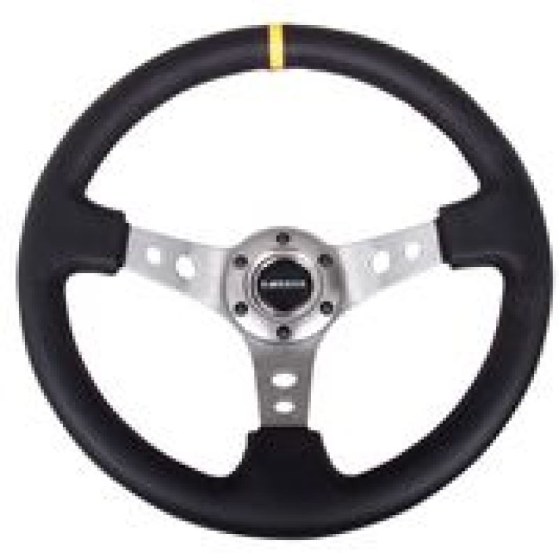 NRG Reinforced Steering Wheel - 350mm Sport Steering Wheel (3" Deep) RST-006GM-Y User 1