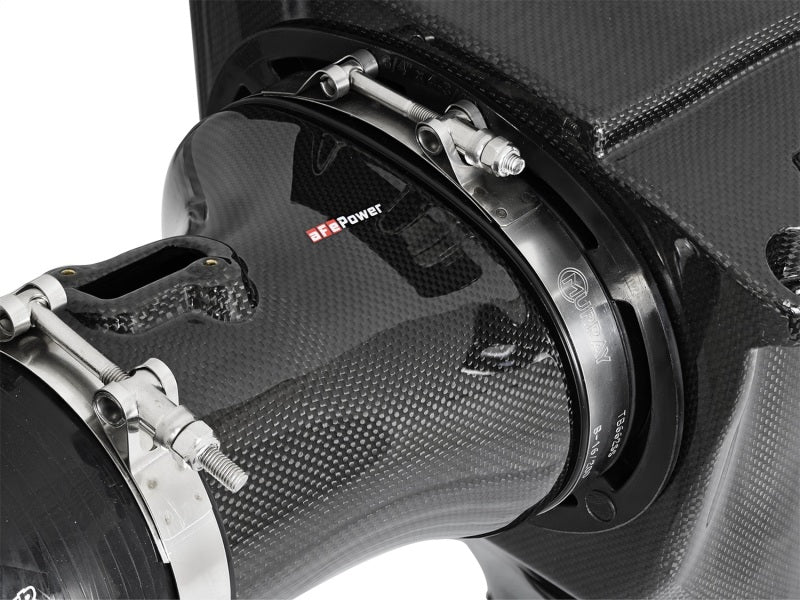 aFe Momentum GT Black Series Carbon Fiber Cold Air Intake System Dodge 52-72204-CF Photo - Unmounted