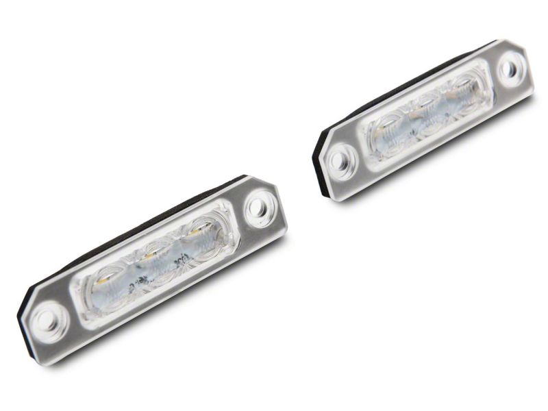 Raxiom 10-14 Ford Mustang Axial Series LED License Plate Lamps 414649 414649 Photo - Close Up