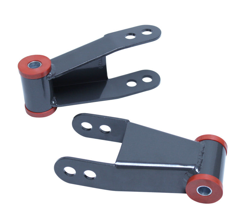 MaxTrac 73-87 Chevrolet C10 2WD 2in Rear Lowering Shackles 411120 411120 Photo - Primary