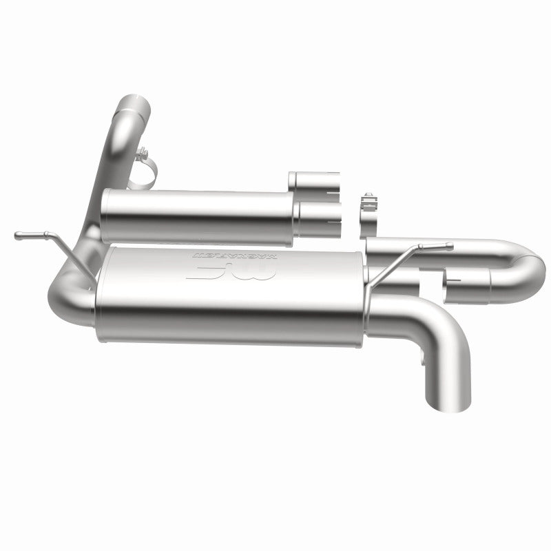 Magnaflow 18-23 Jeep Wrangler JL 2.0L/3.6L Overland Series Axle-Back Exhaust 19620 19620 360 Degree Image Set