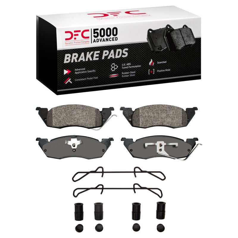 DFC DFC 5000 Advanced Semi Met Brake Pads Brakes, Rotors & Pads Brake Pads - OE main image