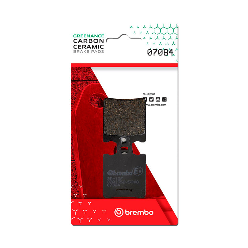 Brembo OE Aprilia Leonardo/Aprilia Mx/Aprilia Rs/Aprilia Rx Carbon Ceramic Brake Pad - Rear 07084 07084 User 1