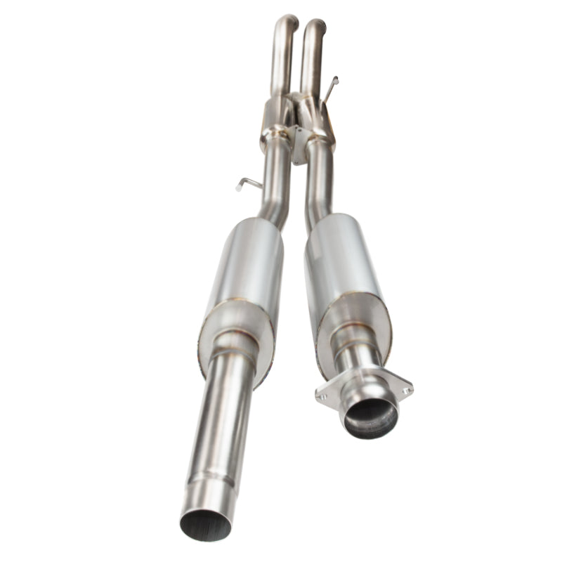 Kooks 17-19 Ford F150 Raptor EcoBoost 3in Dual Cat-Back Exhaust (2 Muff/2 Resonators) Use OEM Pipes 13624100 13624100 Photo - Close Up