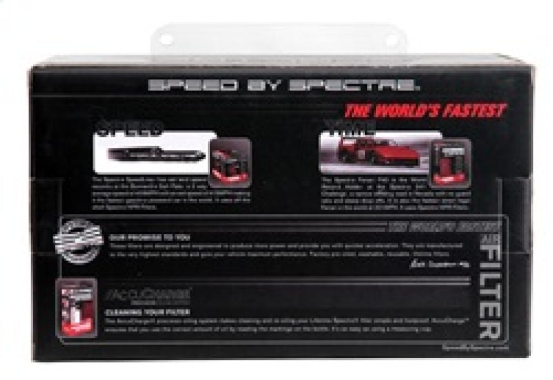 Spectre Adjustable Conical Air Filter 9-1/2in. Tall (Fits 3in. / 3-1/2in. / 4in. Tubes) - Blue 9736 9736 Photo - in package