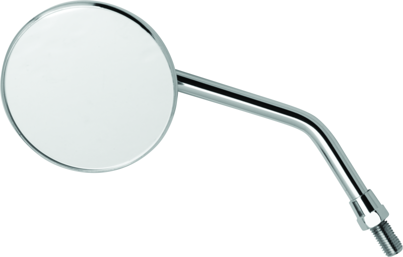 BikeMaster 3in Adjustable Round Mirror 10mm - Each - Chrome 600802 600802 User 1