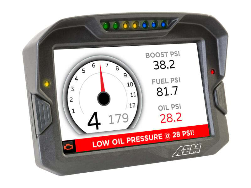 AEM CD-7 Non Logging Race Dash Carbon Fiber Digital Display (CAN Input Only) 30-5700 30-5700 Photo - out of package