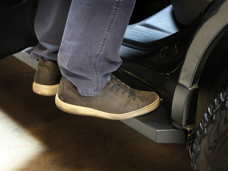 aFe POWER 10-14 Subaru Outback H4 2.5L / H6 3.6L Terra Guard Trail Steps - Black 79-27004 79-27004 Photo - Mounted