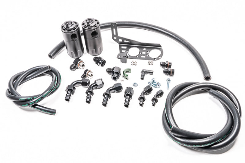 Radium Engineering Dual Catch Can Kit Gallardo LP Fluid Lock 20-0859-FL 20-0859-FL Photo - Primary