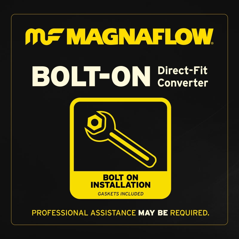 MagnaFlow California Grade CARB Compliant Direct-Fit Catalytic Converter 5551739 Technical Bulletin