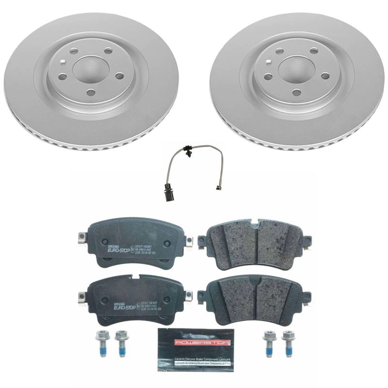 Power Stop 19-20 Audi A6 Quattro Rear Euro-Stop Brake Kit ESK8043 ESK8043 Photo - Primary