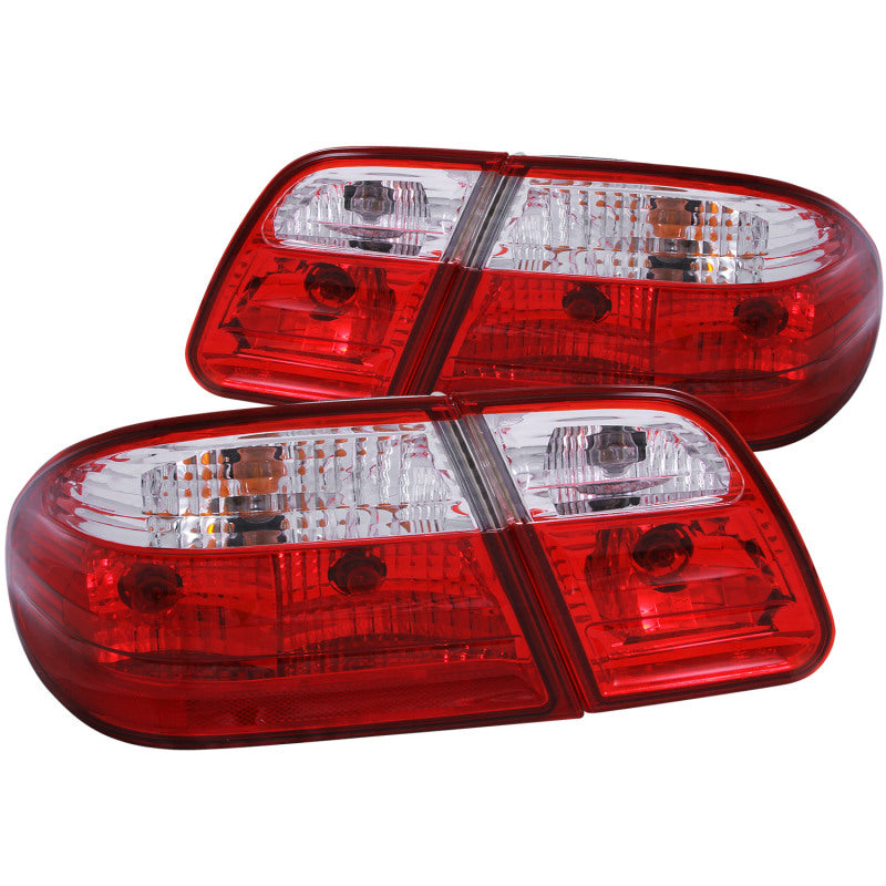 Anzo 1996-2002 Mercedes Benz E Class W210 Taillights Red/Clear G2 221162 Photo - Primary