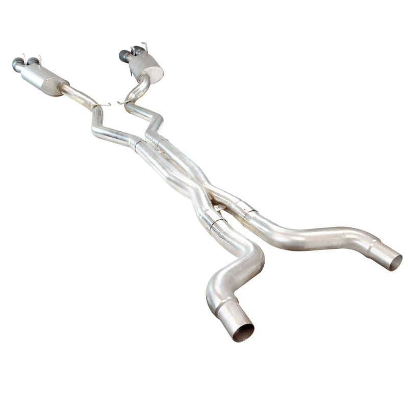 Kooks 10-15 Chevy Camaro SS/ZL1/1LE 3in Cat Back w/ 4in Slash Cut Black Tips 22504280 22504280 Photo - Primary