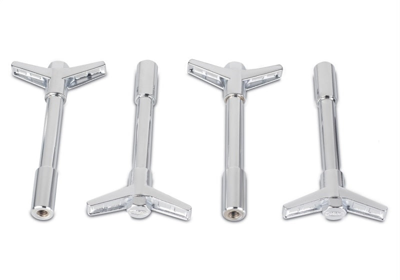 Ford Valve Cove Bolt Kit 4pk Chrome w/Ford Logo FRD302-325 302-325 Photo - Unmounted