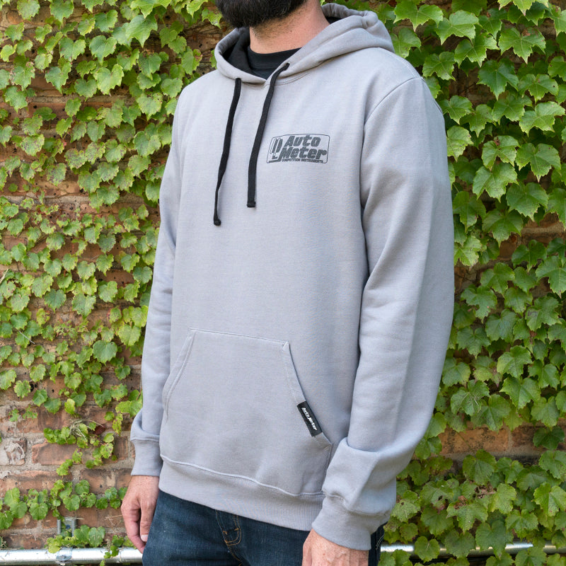 Autometer Pullover Hoodie,Competition,Gray,Large 0449L User 1