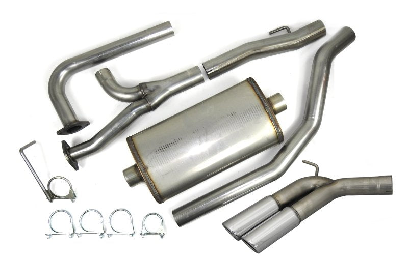 JBA 04-20 Nissan Titan 5.6L 409SS Pass Side Dual Exit Cat-Back Exhaust 40-1403 40-1403 Photo - Primary
