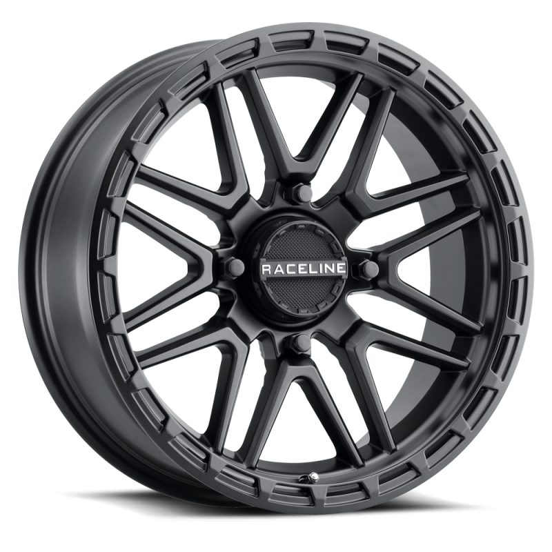 Raceline A11B Krank-Xl 20x7in / 4x137 BP / 0mm Offset / 110.18mm Bore - Satin Black Wheel A11B-20737-00 A11B-20737-00 Photo - Primary