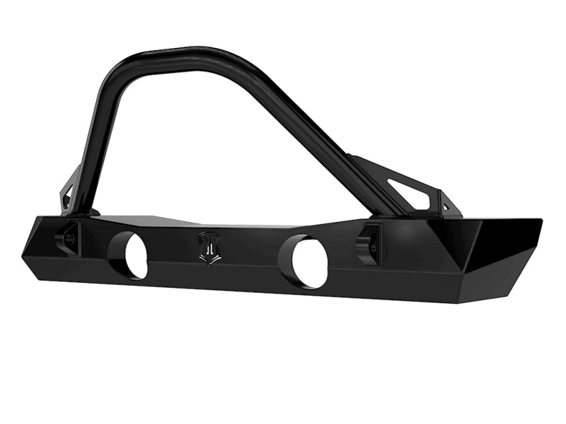 ICON 07-18 Jeep Wrangler JK Pro Series Front Bumper w/Bar/Tabs 25212 25212 Photo - Unmounted