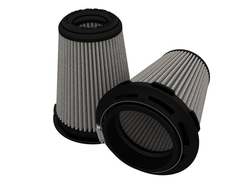 aFe MagnumFLOW Pro DRY S Air Filter 3-1/2in F x 5in B x 3-1/2in T x 6in H (Pair) 20-91202DM 20-91202DM Photo - Primary