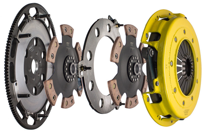 ACT Xtreme Twin Clutch Kit Ford Mustang Cobra V8 01-04 T1R-F04 Photo - out of package